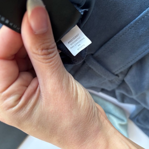 White House Black Market Faux UltraSuede Paperbag Waist Tapered Ankle Pant - Picture 14 of 14